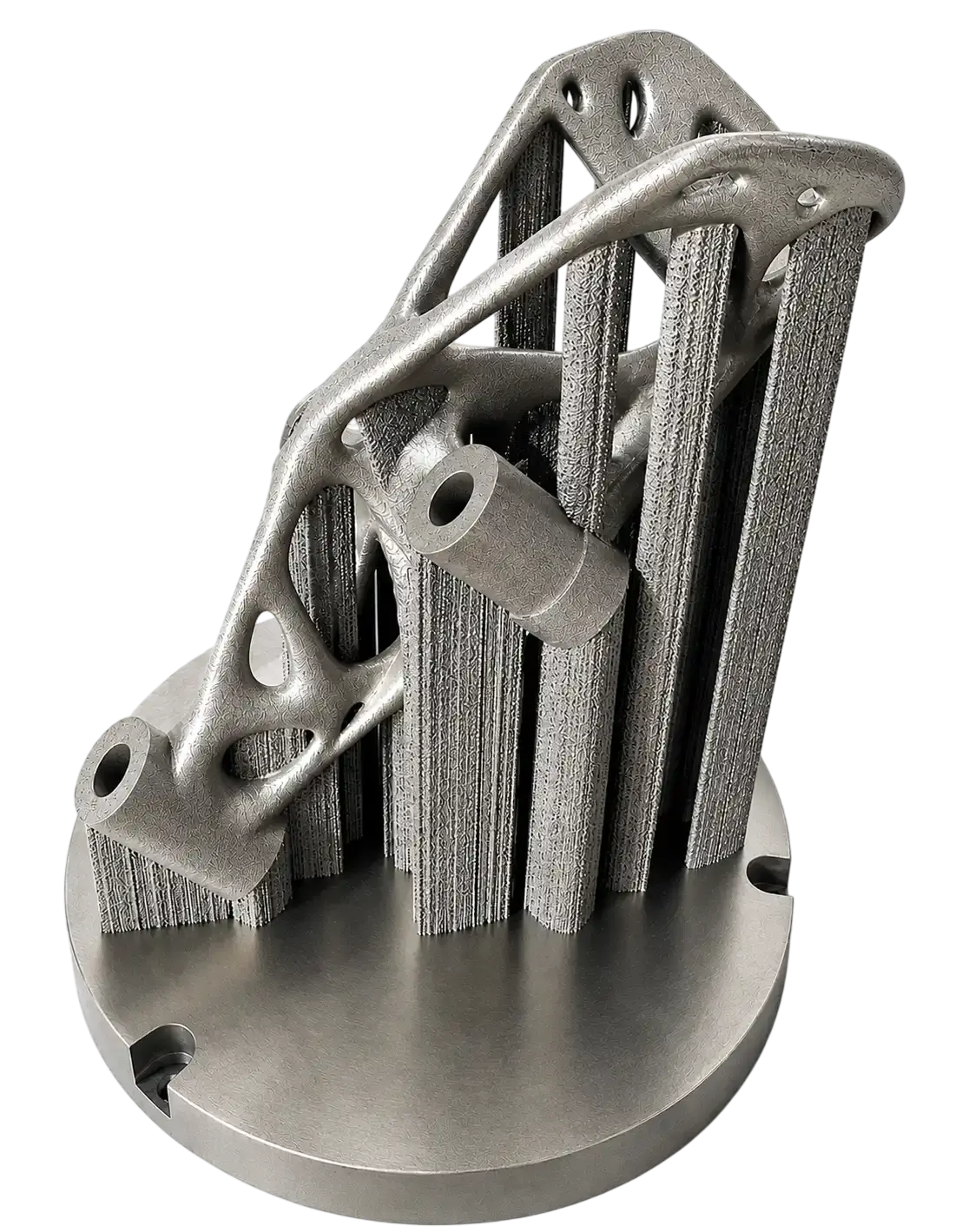 Standard build with heavy support structure