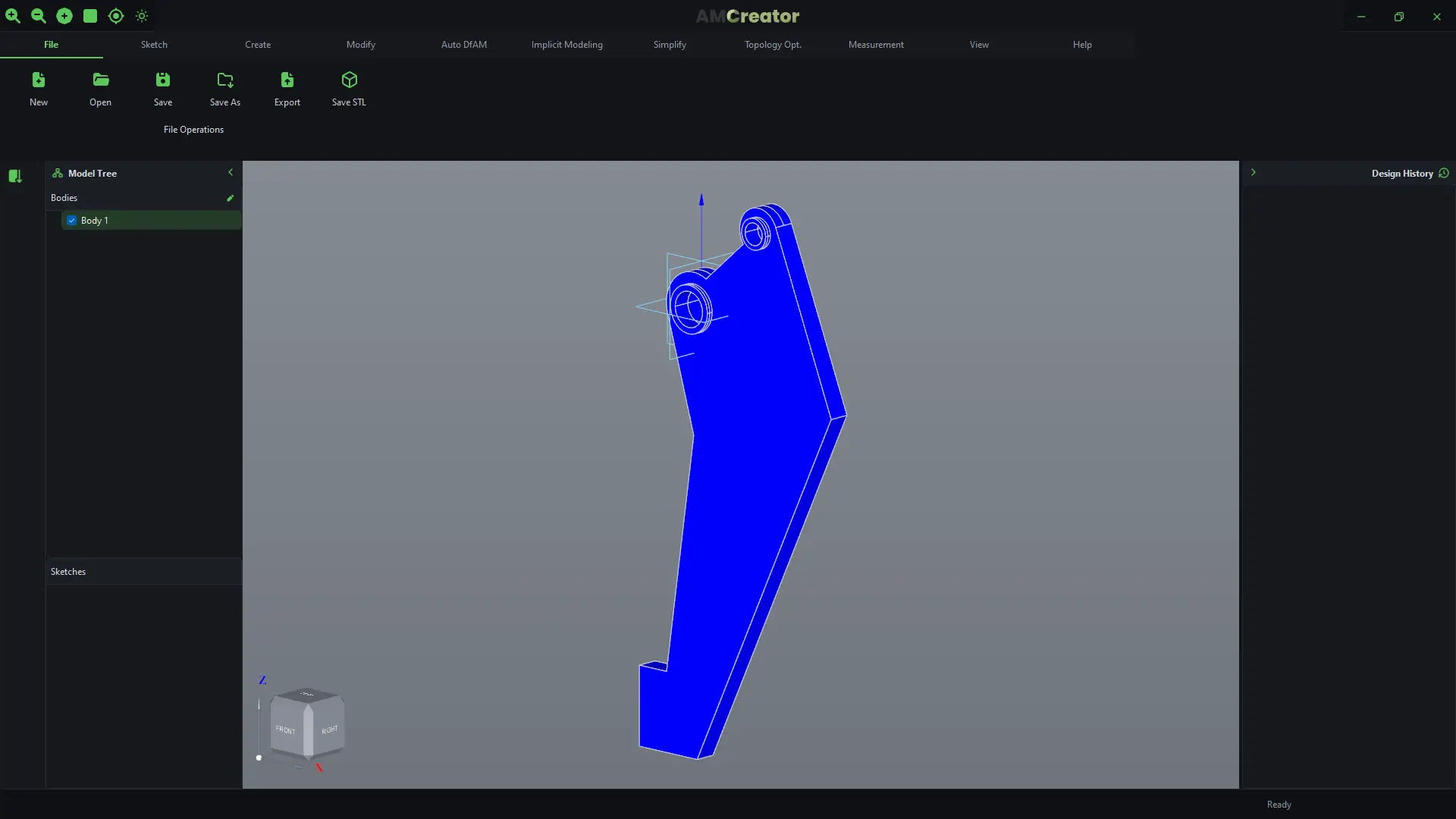 Topology-optimised for AM